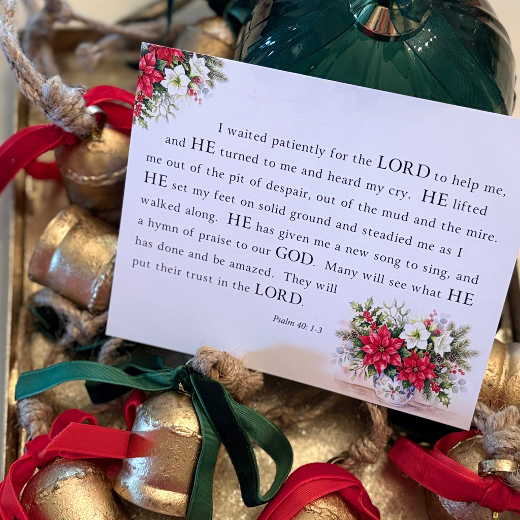Scripture Note Card Pack in Christmas/Holiday Themes